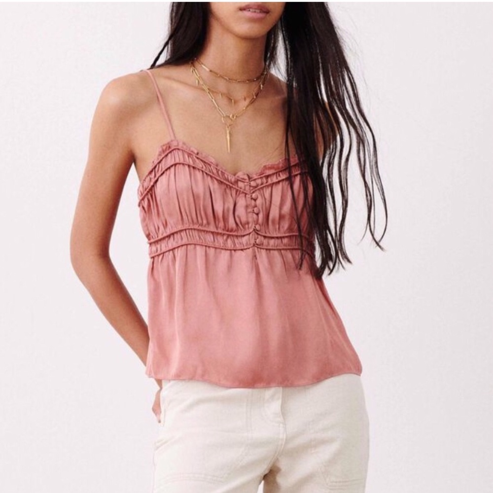 NEW Ba&sh Yael Boho Blouse | Size S US 4